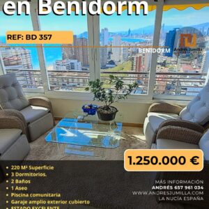 Piso en Benidorm. Ref.: BD357
