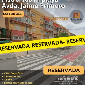 Piso en Benidorm. Ref.: BD356