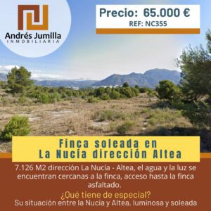 Parcela en La Nucía