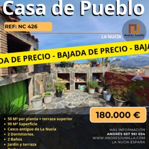 Casa de pueblo en La Nucía. Ref.: NC426